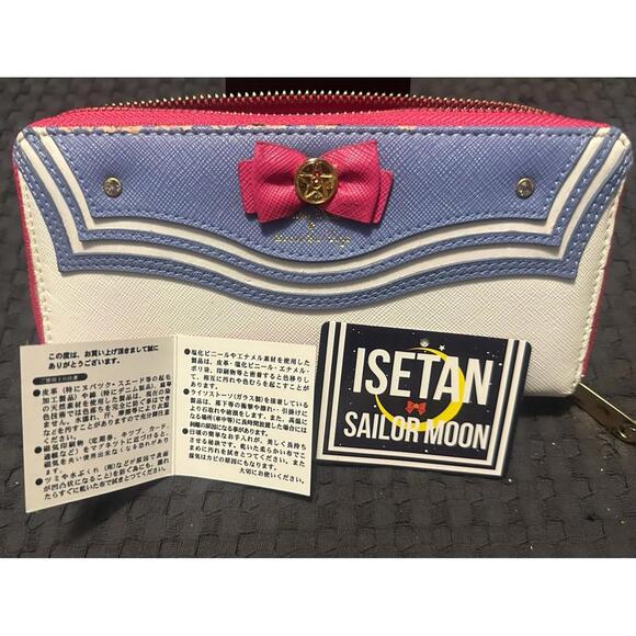 Sailor Moon 20th Anniversary Samantha Vega Collaboration Leather Wallet READ - Picture 5 of 12